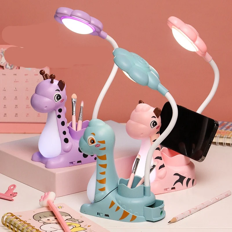 Dinosaurier LED Schreibtischlampe für Kinder