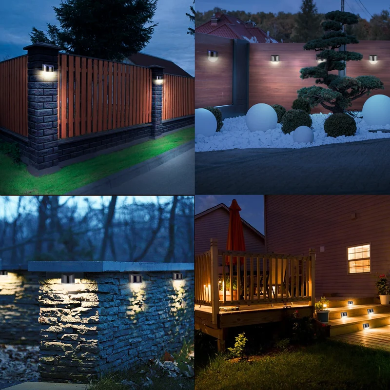 NovaSol | Solar-Wandleuchte für Garten & Terrasse