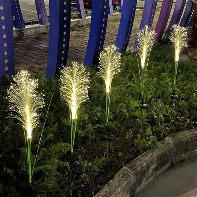 ReedGlow | Solar-Schilfrohr Leuchte mit Farbwechsel