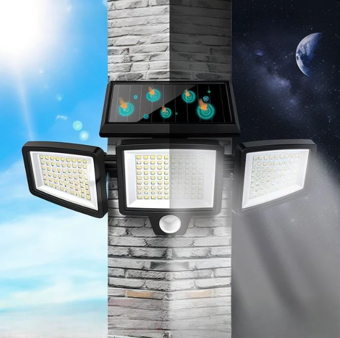 SolarShield | Solar-Sicherheitsleuchte mit Bewegungssensor