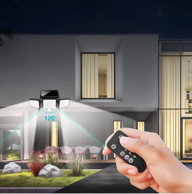 SolarShield | Solar-Sicherheitsleuchte mit Bewegungssensor