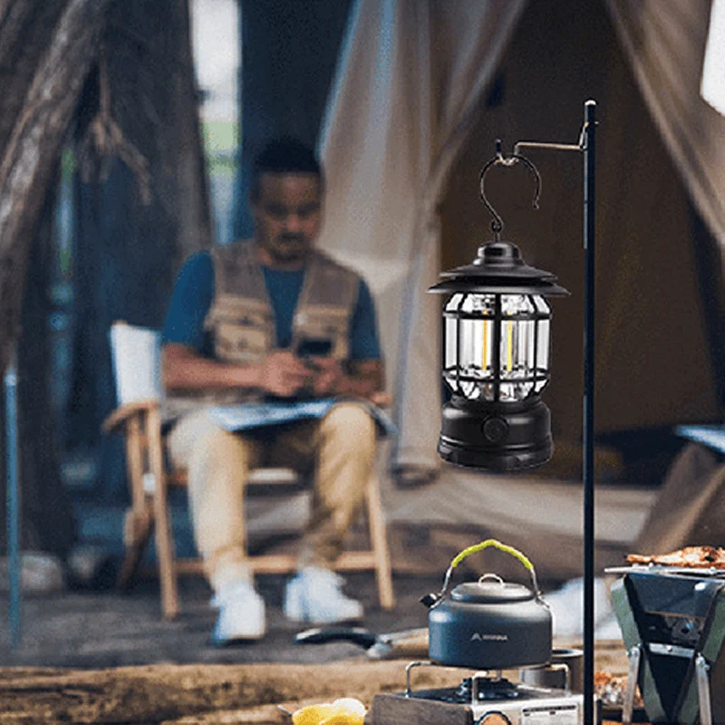 VitroFacet | Tragbare Vintage-Campinglampe