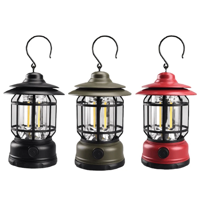 VitroFacet | Tragbare Vintage-Campinglampe