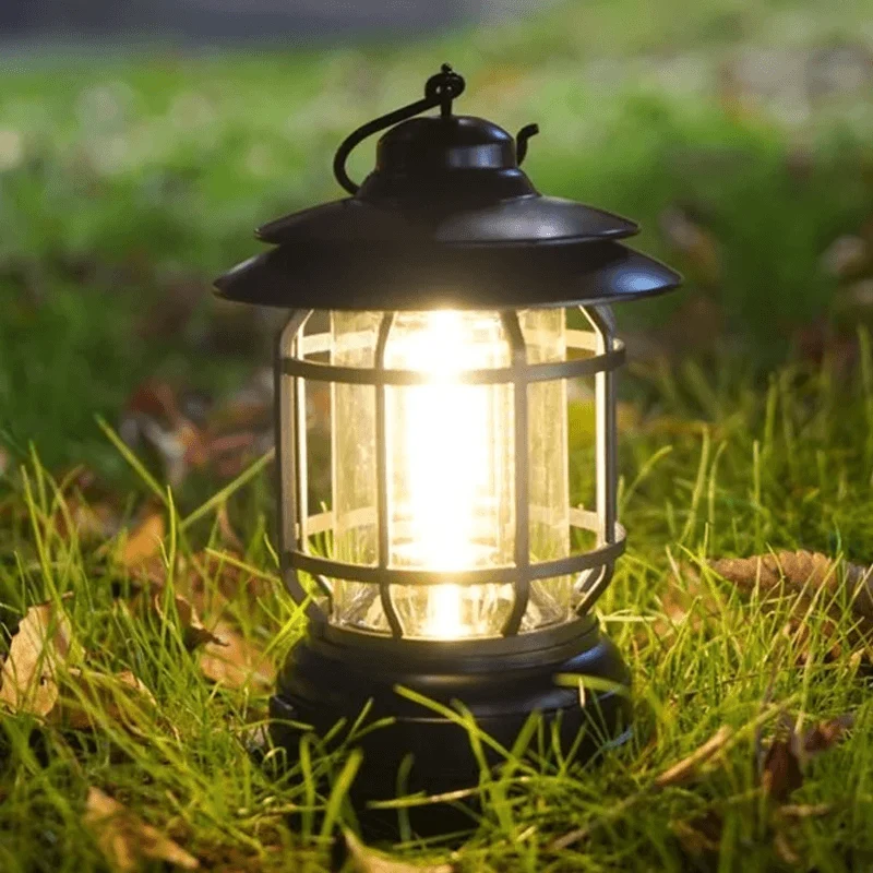VitroFacet | Tragbare Vintage-Campinglampe