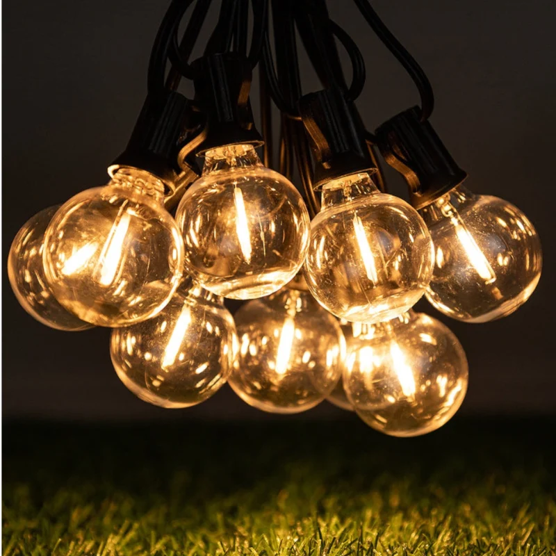 LumiGlow | Wasserdichte LED-Lichterkette für Garten & Terrasse