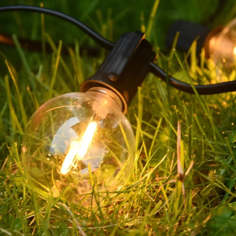 LumiGlow | Wasserdichte LED-Lichterkette für Garten & Terrasse
