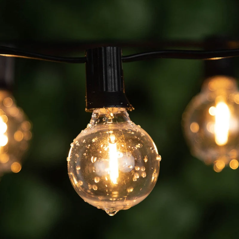 LumiGlow | Wasserdichte LED-Lichterkette für Garten & Terrasse