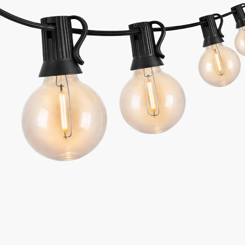 LumiGlow | Wasserdichte LED-Lichterkette für Garten & Terrasse