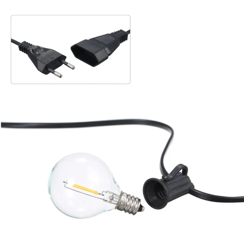 LumiGlow | Wasserdichte LED-Lichterkette für Garten & Terrasse