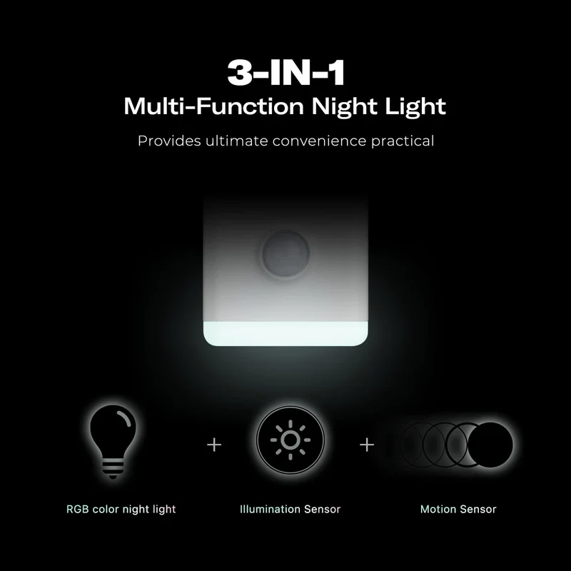 ThirdReality Multifunktionsnachtlicht Typ C (Zigbee)
