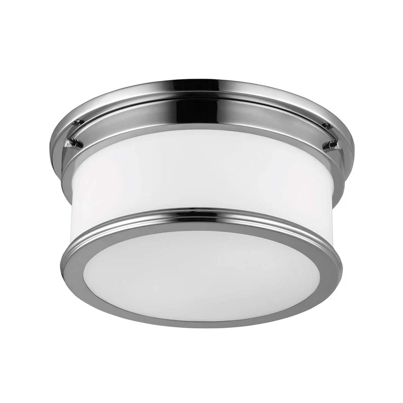 Deckenleuchte Payne 2-flammig IP44 Chrom 32cm