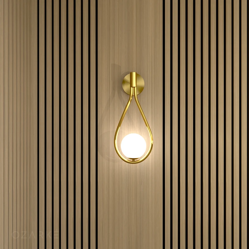 Aureo Drop | Elegante LED-Wandleuchte im Tropfen-Design