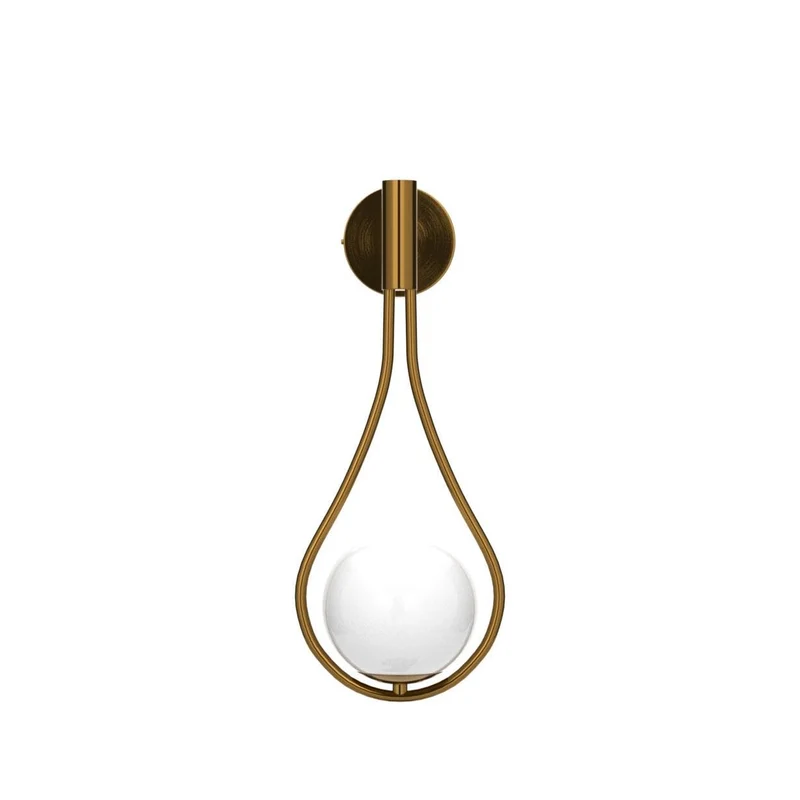 Aureo Drop | Elegante LED-Wandleuchte im Tropfen-Design