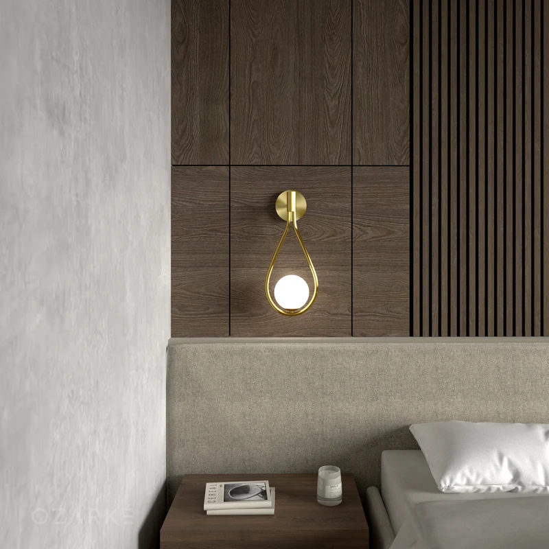 Aureo Drop | Elegante LED-Wandleuchte im Tropfen-Design