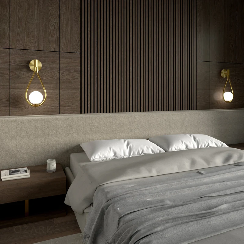 Aureo Drop | Elegante LED-Wandleuchte im Tropfen-Design