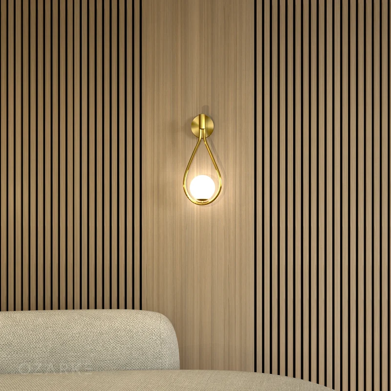 Aureo Drop | Elegante LED-Wandleuchte im Tropfen-Design