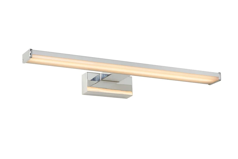 LED-Spiegelleuchte Onno IP44 3000K 60cm Chrom matt