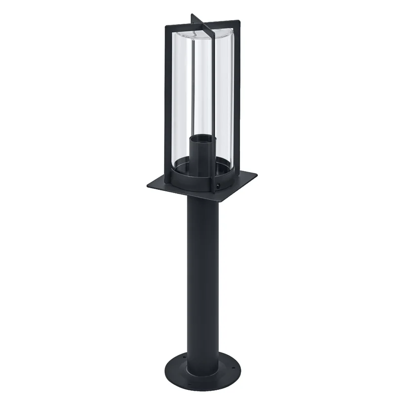 ENDURA Classic Hagen Wegeleuchte, Dunkelgrau, 50 cm, E27-Fassung, IP44, 25. 000 h Lebensdauer, Aluminiumgehäuse, Glasabdeckung, 220–240 V AC
