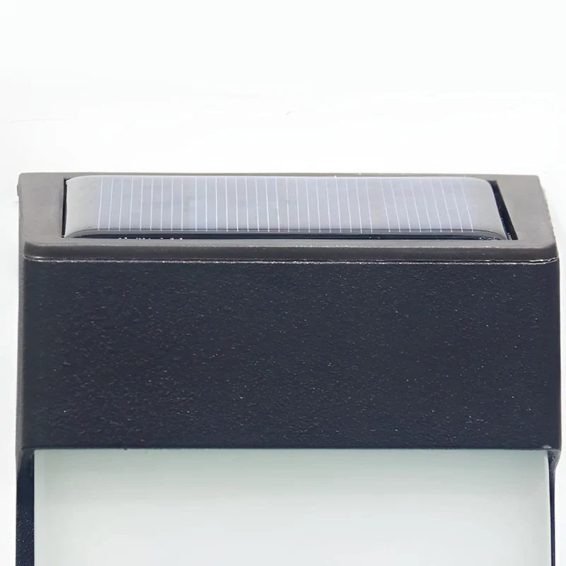 SolarNoir | Solar Wandleuchte Duo mit warmweißem Licht