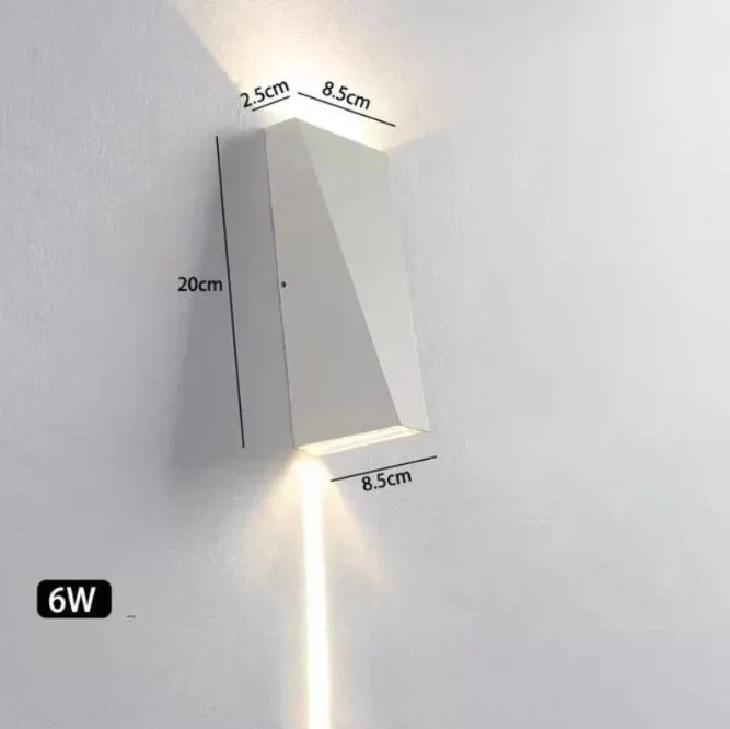 BeluFacet | LED Außenwandleuchte mit klarem Licht