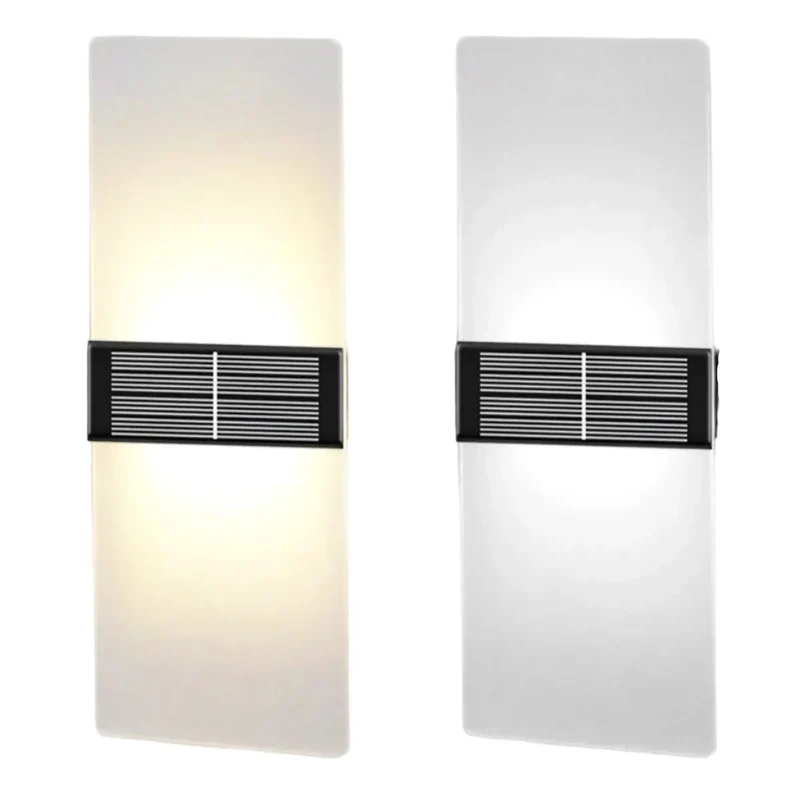 PyraRidge | Solar-LED-Wandleuchte für den Außenbereich