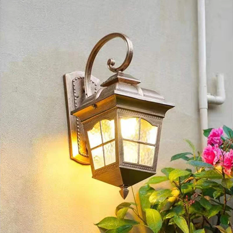 Vintora | Wetterfeste Wandleuchte im Retro-Design