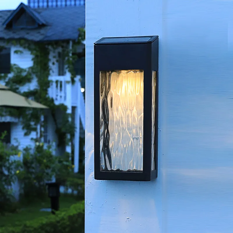 ZephyMist | Solar-Wandleuchte für Garten & Terrasse