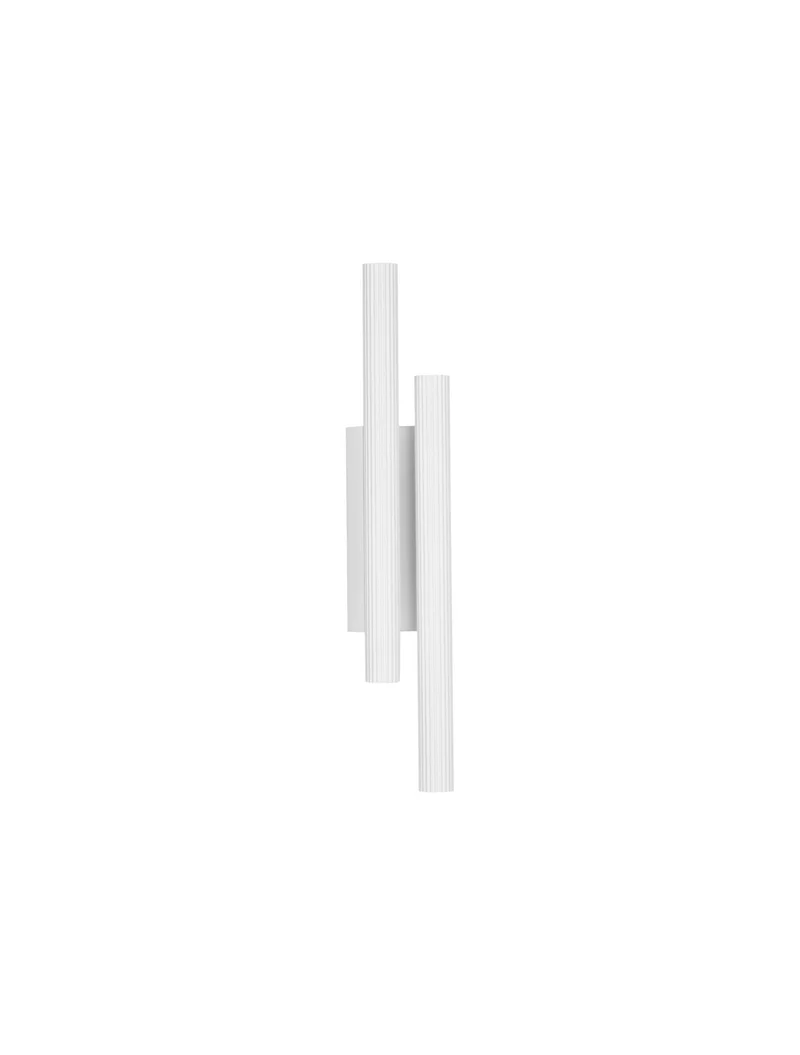 Paron LED Wandleuchte 2-flammig Geriffelt 3000K