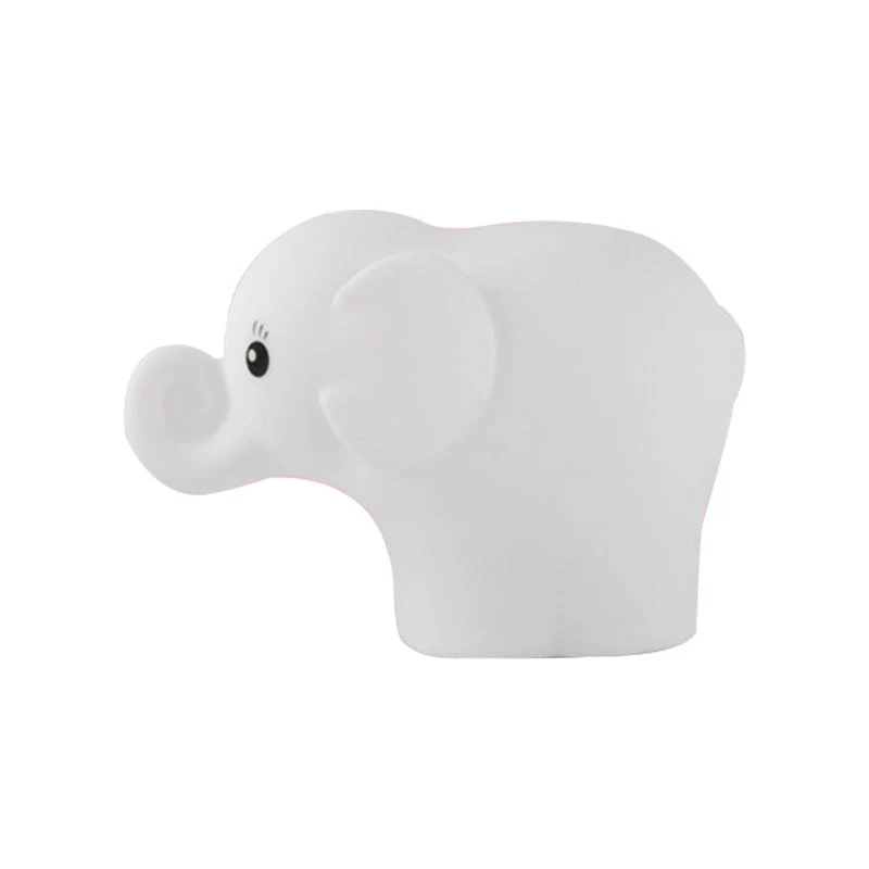 Buntes Elefant Mini LED Nachtlicht Baby