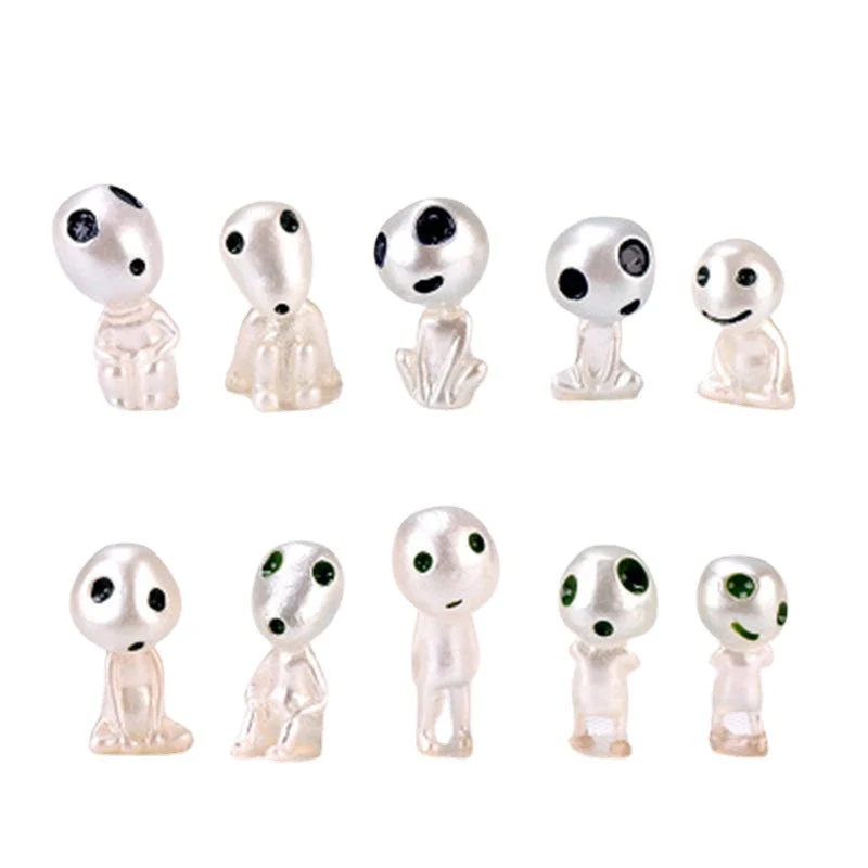 Leuchtende Waldgeist Figuren für Kinder Deko