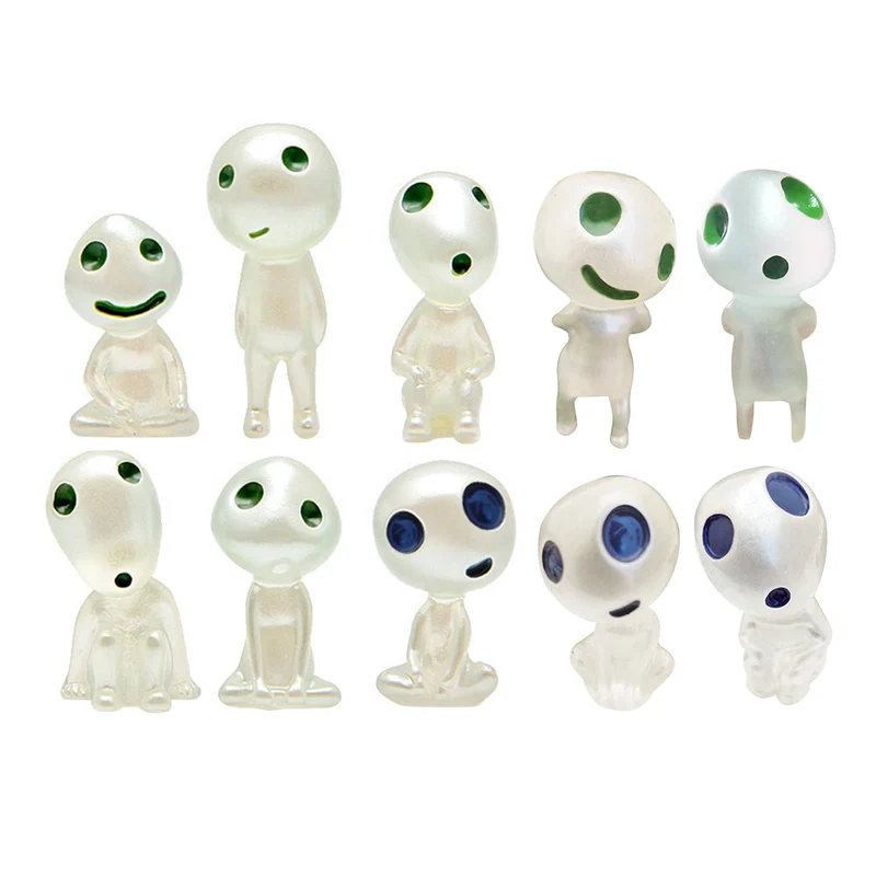 Leuchtende Waldgeist Figuren für Kinder Deko