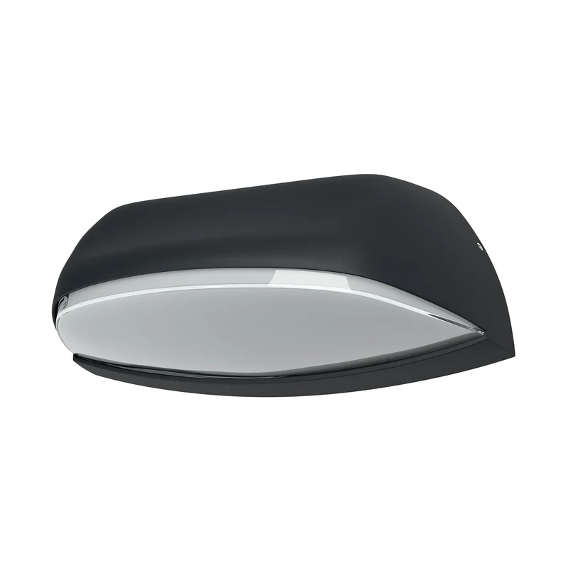 OSRAM ENDURA Style Wide LED-Außenleuchte, klassische Eingangsbeleuchtung mit moderner Lichttechnik in Dunkelgrau, IP44-Schutz, für Außenbereiche