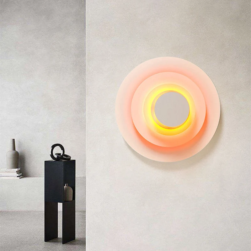 Huemara | LED-Wandleuchte in drei Trendfarben