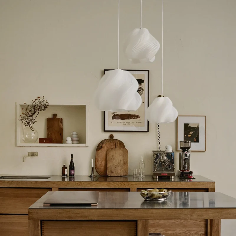 Soft Serve Pendelleuchte – Crème Atelier Lampe