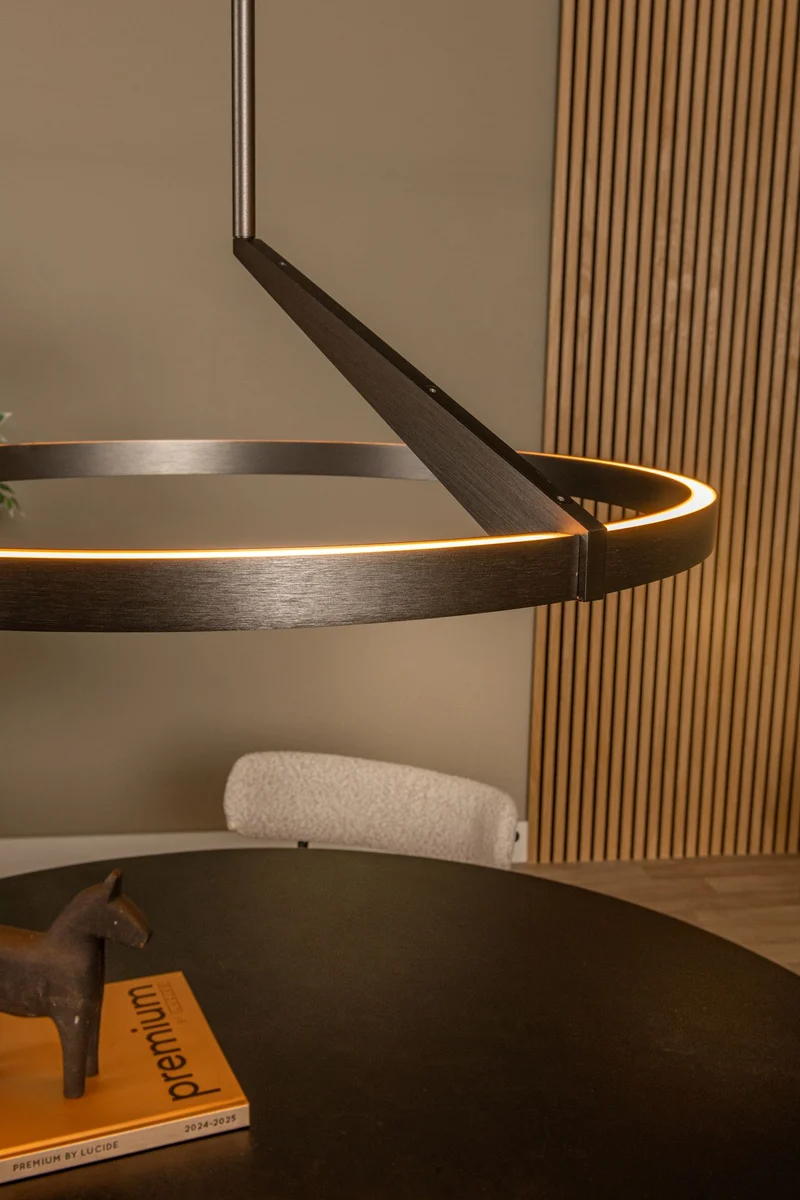 LED-Pendelleuchte Applause mit Gestensteuerung und CCT Ø 60cm