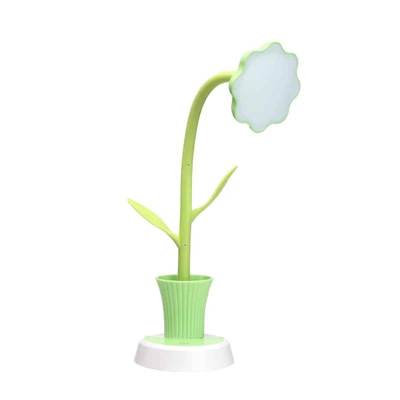 Blumen Schreibtischlampe LED wiederaufladbar