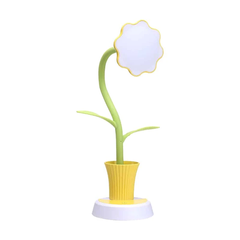 Blumen Schreibtischlampe LED wiederaufladbar