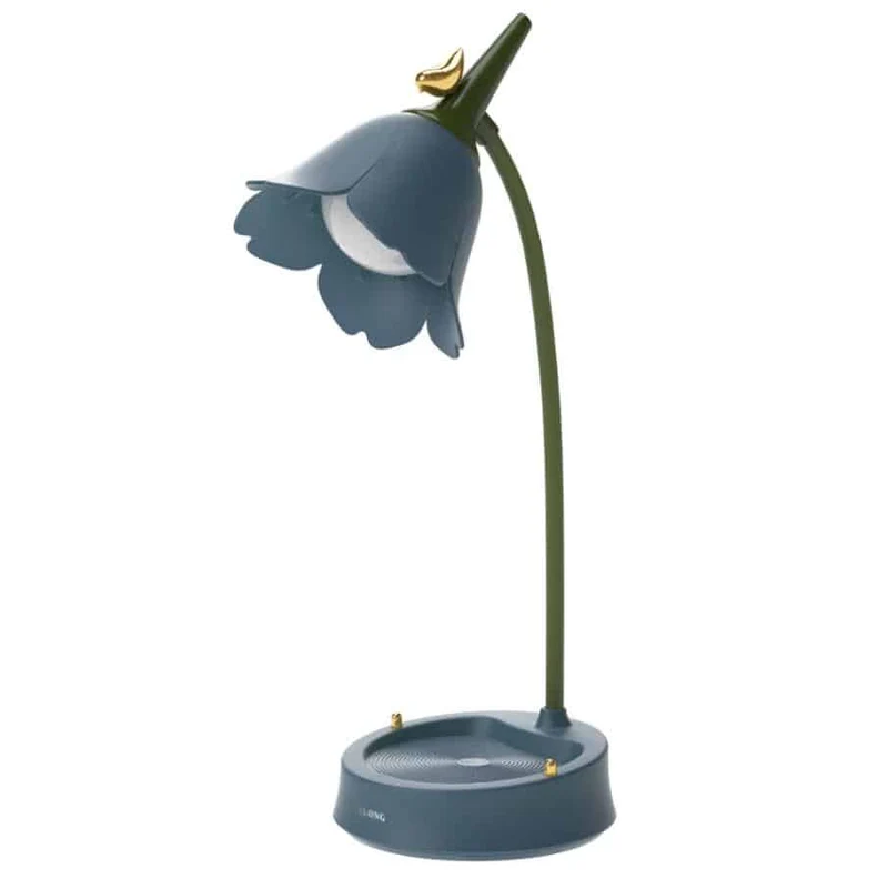 Retro Blumen Schreibtischlampe für Mädchen