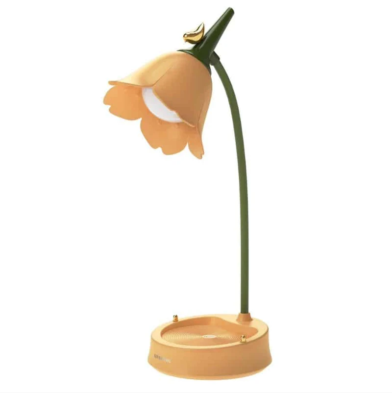 Retro Blumen Schreibtischlampe für Mädchen