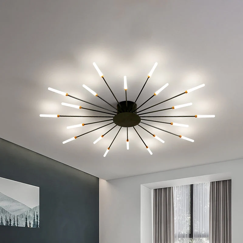 AurumBurst | LED-Deckenleuchte im Burst-Design