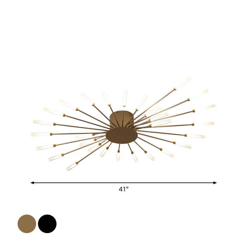 AurumBurst | LED-Deckenleuchte im Burst-Design