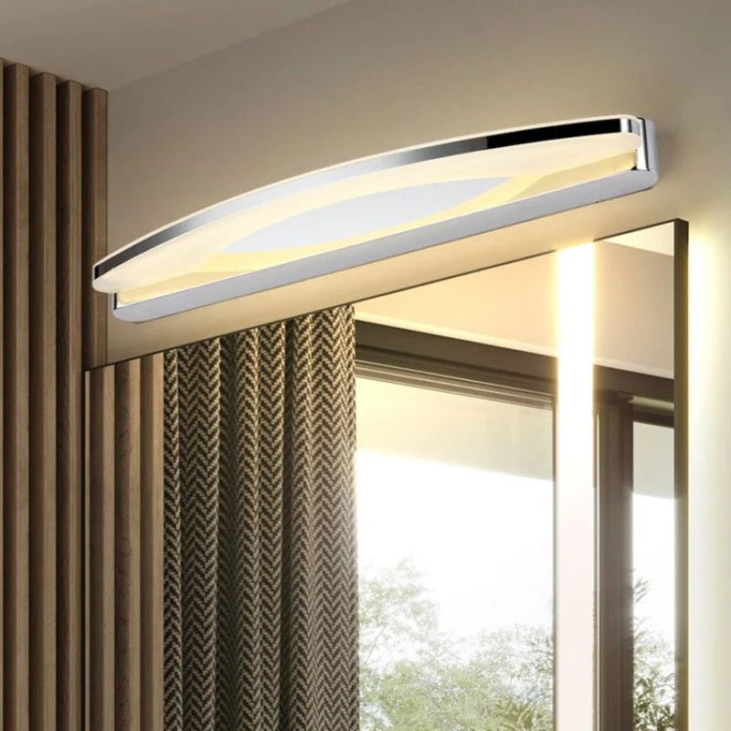 Ovanti | Ovale LED-Wandleuchte in Chrom