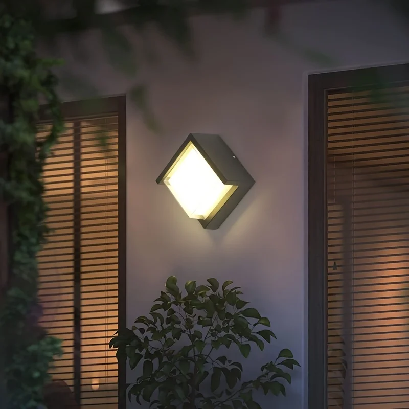 HeatGlow | Beheizte LED-Wandleuchte für den Außenbereich