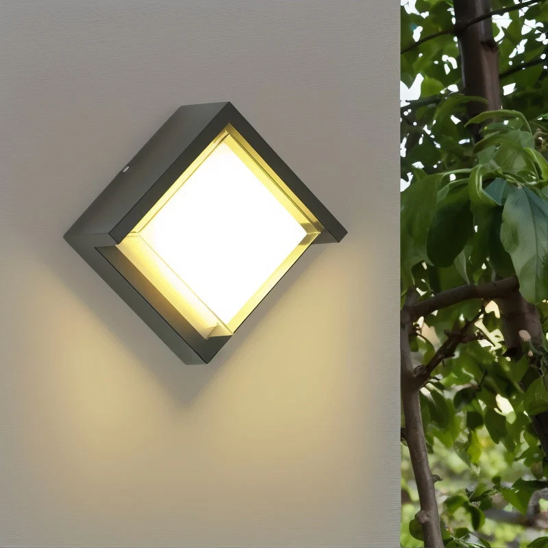 HeatGlow | Beheizte LED-Wandleuchte für den Außenbereich