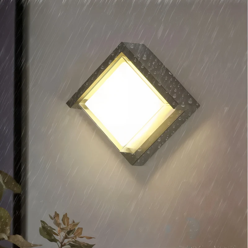 HeatGlow | Beheizte LED-Wandleuchte für den Außenbereich