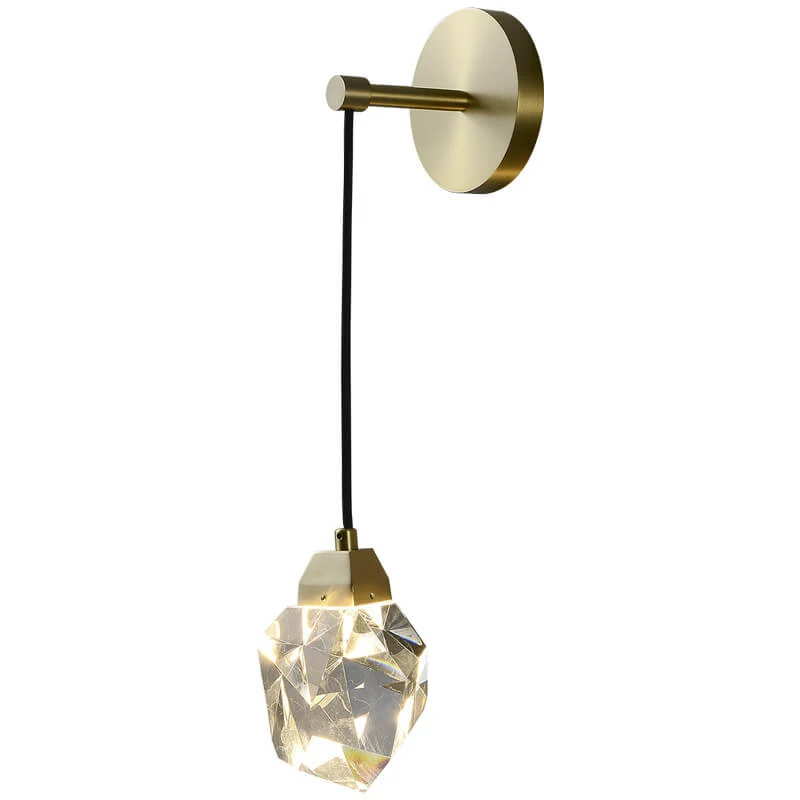Cristalio | Kristall-Wandleuchte mit LED-Glanz