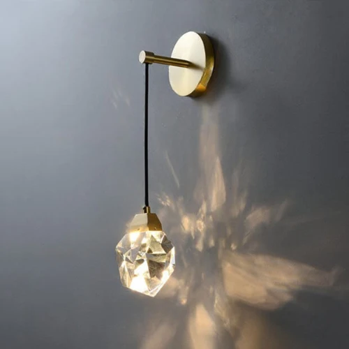 Cristalio | Kristall-Wandleuchte mit LED-Glanz