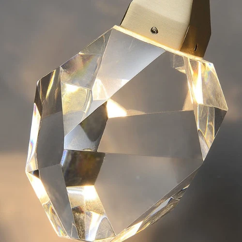 Cristalio | Kristall-Wandleuchte mit LED-Glanz