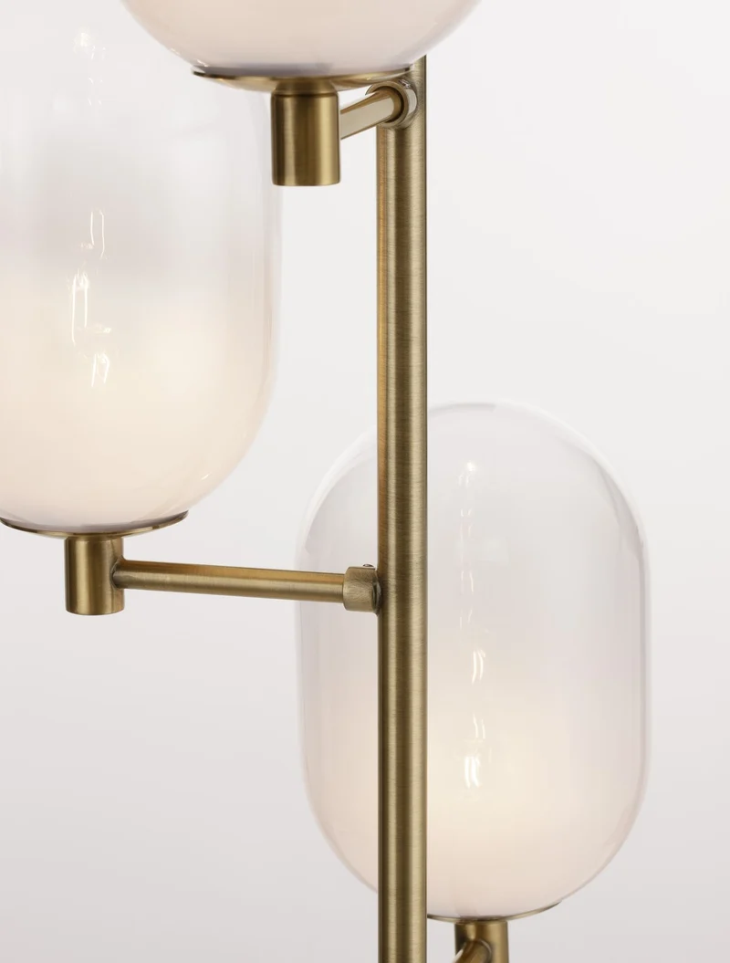 Balor Stehlampe 165cm mit 4 Armen