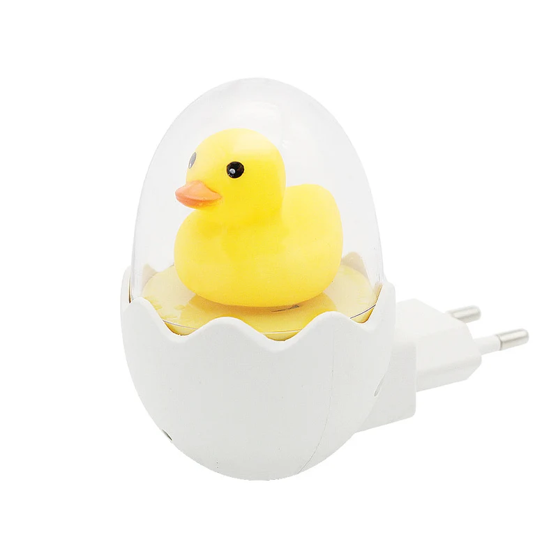 Gelbes LED Enten-Nachtlicht mit Fernbedienung